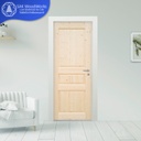 Pine Door ประตูไม้สนรัสเซีย 3 ลูกฟัก ช่องตรง 900มม. x 2000มม. x 40(30)มม.