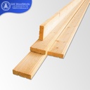Grooved Decking ไม้ระเบียงสนไสเซาะร่อง 1.5'' × 4'' × 3 เมตร (28มม.×96มม.×3ม.)