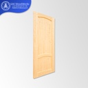 Pine Door ประตูไม้สนรัสเซีย 2 ลูกฟัก ช่องโค้ง 600มม. x 2000มม. x 40(10)มม.