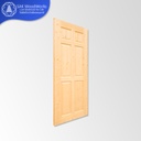 Pine Door ประตูไม้สนรัสเซีย 6 ลูกฟัก ช่องตรง 600มม. x 2000มม. x 40(30)มม.